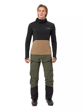 VAUDE | Pantaloni da uomo da turismo Monviso a 3 strati | olive